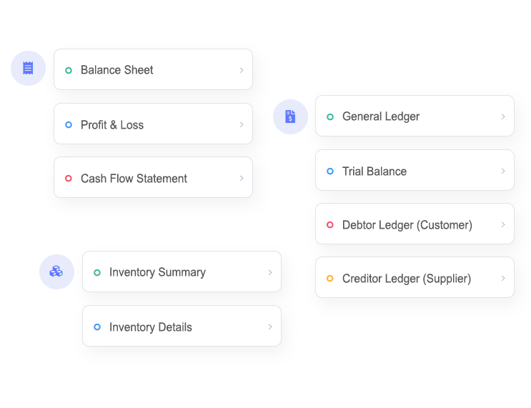 Comprehensive Accounting Reports
